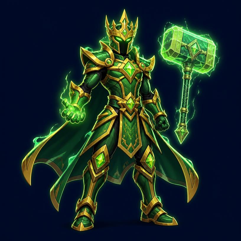 Ion King hero card art