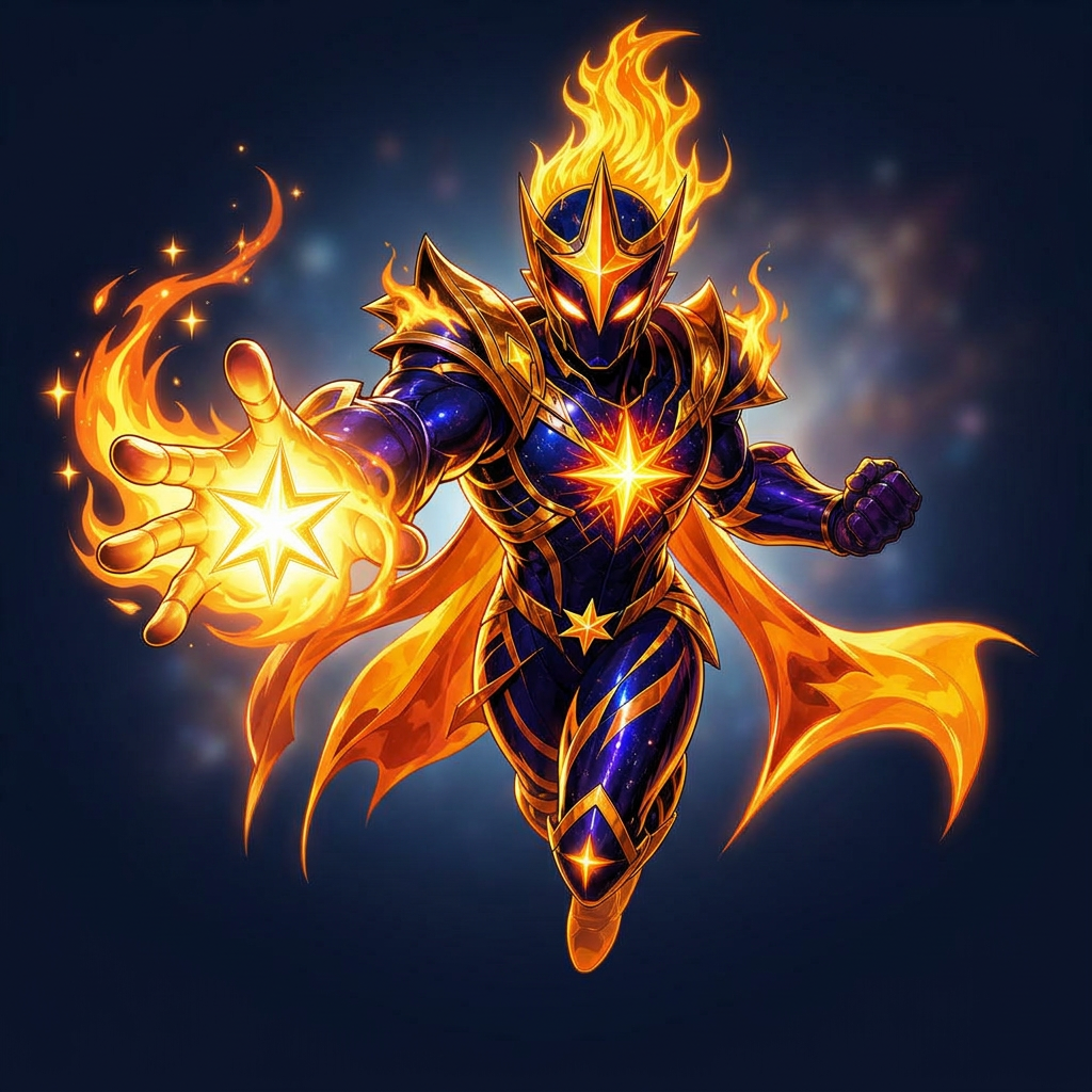 Starborn hero card art