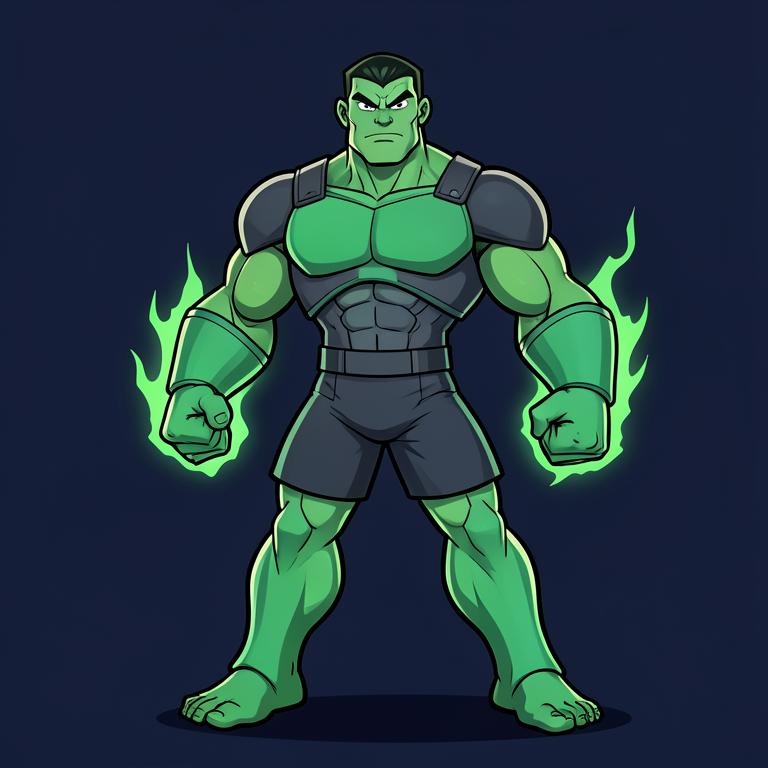Titan hero card art